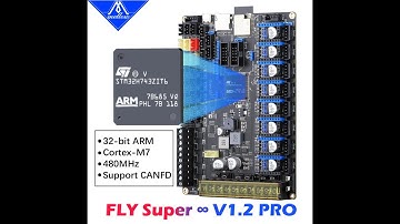 Mellow High-speed Super 8 V1.2 Pro Board For Uart Spi 3D Printer RRF/Klipper Support Canbus