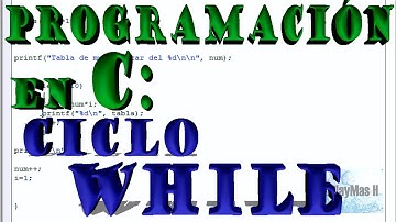Programación en C - CICLO WHILE
