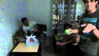Breaking a Green Apple fail