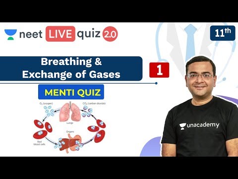 NEET: Breathing and Exchange of Gases - DPP and Menti Quiz Playlist | Class 12 | Unacademy NEET | LIVE Quiz 2.0 | Pradeep Singh