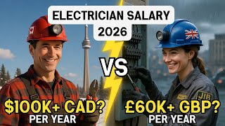 Electrician Salary: Canada vs UK (2026 Comparison)