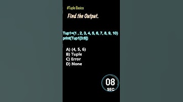 Python Interview Coding | Python tuple question | Solve It! #pythonshorts #python #coding #interview