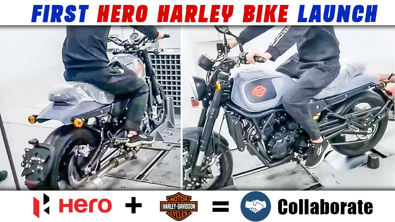 Hero Harley Motorcycle Launch is India || Harley Davidson Hero MotoCorp collaboration || All Details