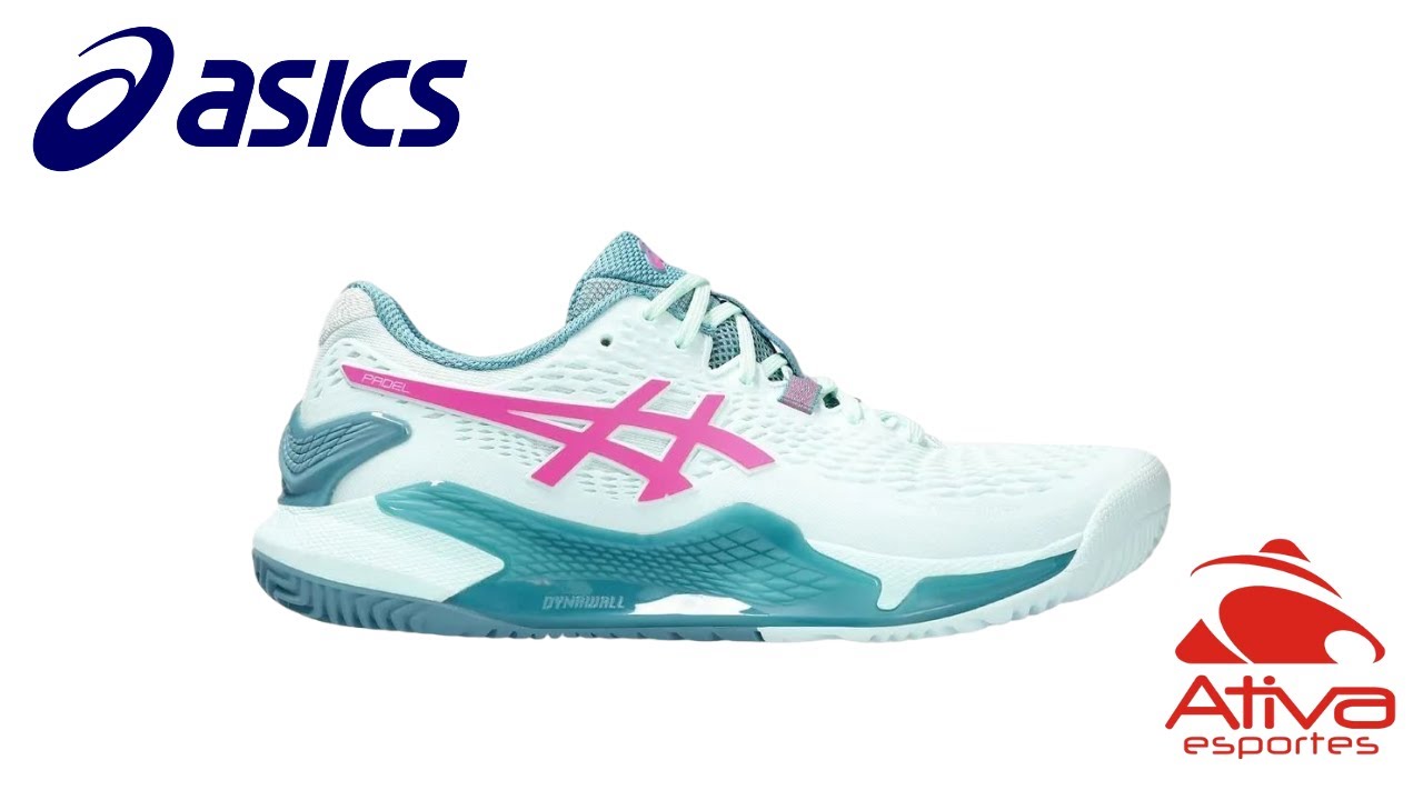 Tênis Asics Gel Resolution 9 Padel Feminino 1042A245-400 - Ativa