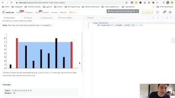 Leetcode - Container With Most Water (Python)
