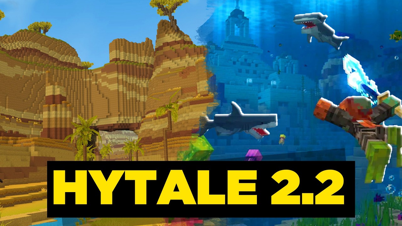 HYTALE 1.2 - LANÇOU MAIS UMA ATUALIZAÇÃO INCRÍVEL!