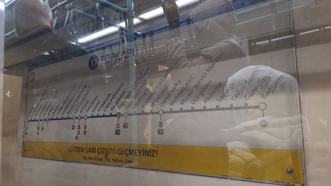 T1 ile Seyitnizan Akşemsettin - Pazartekke arası yolculuk