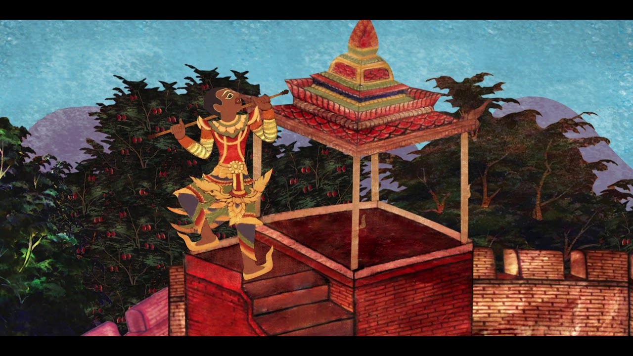 "สังข์ทอง" จิตรกรรมฝาผนัง วิหารลายคำ วัดพระสิงห์