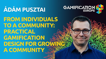 FROM INDIVIDUALS TO A COMMUNITY: PRACTICAL GAMIFICATION DESIGN FOR GROWING A COMMUNITY