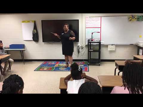 Dr Walker at Fain Elementary School Part 1