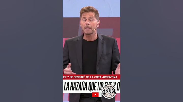 CASI LLORA POR ELIMINACION DE BOCA
