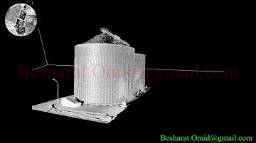 Parand wheat silo point cloud