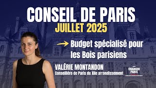 Valérie Montandon - Mieux Encadrer Les Budgets Spécifiques Pour Les Bois Parisiens