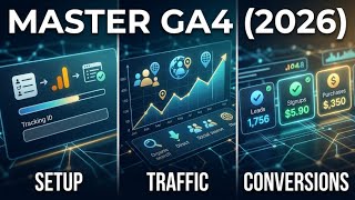 Master GA4 in 12 Minutes: Active Users, Traffic Sources, Conversions Breakdown
