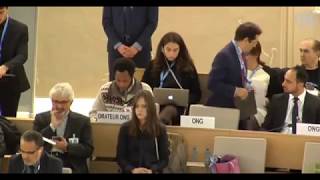 EAFORD - 37th Session of UN Human Rights Council - HL Panel on Children in Syria - Mr. Mutua Kobia