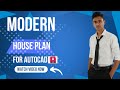 20x30 House Plan Design in AutoCAD | Complete Tutorial