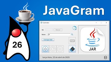 ☕️ JavaGram - Publicando e documentando um projeto ( jar, alteração de ícone, GitHub ) #jar #java