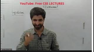 Lec 15 Political Science Sir Ali Naqvi - Legislature ❘❘ JWT, WTI  - CSS, PMS Political Science