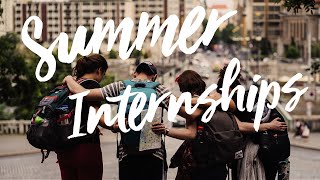 JV Summer Internships!