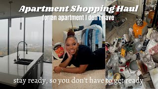 APARTMENT SHOPPING HAUL FOR AN APT I DON'T HAVE | MANIFESTING, BUDGETING, TIPS & MORE