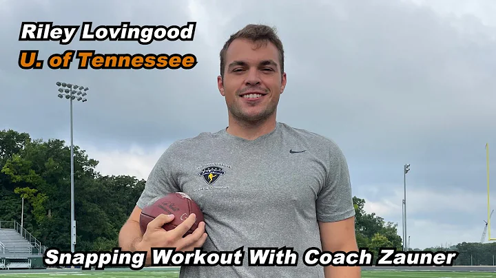 Riley Lovingood (U. of Tennessee) Snapping Workout...