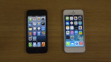 iPhone 5 iOS 7.0.4 Jailbroken vs. iPhone 5 iOS 6.1.4 - Which Is Faster?