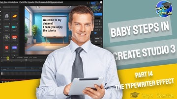 Baby Steps In Create Studio 3 Part 14 The Typewriter Effect.#createstudio3 #2danimationtutorial