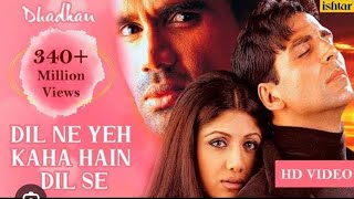 Dil Ne Yah Kaha Hai Dil Se | 90's Hit Song 🎯 Akshay Kumar Sunil Shetty And Shilpa Shetty | Dhadkan