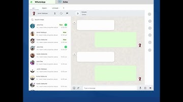Update your Zoho CRM directly from Whatsapp and also Back-up your WhatsApp Conversation in Zoho CRM