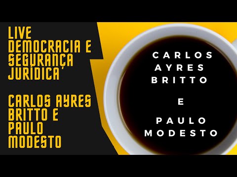 Live "Democracia e Segurança Jurídica - Café com Prosa Diálogo"