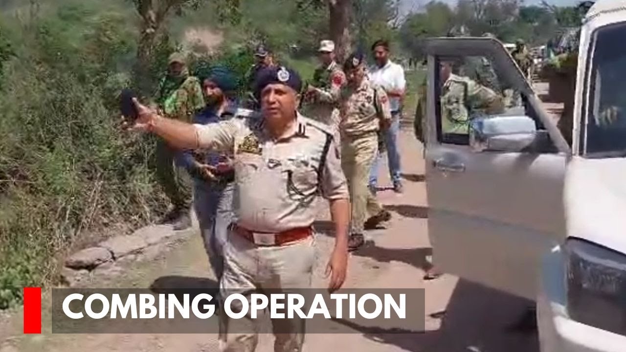 DGP Visits Kathua, Review Combing Operation