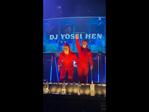 תקליטן דתי | די ג'יי לחתונה דתית | דיג'י יוסי חן קטע מטווווורף ⚡ עם החתן והכלה על הבמה |DJ Yossi Hen