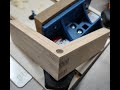 Finger Joint with Rockler Router Table Box Joint Jig (optional dowel accent)