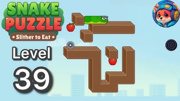 Snake Puzzle: Slither to Eat – Level 39 Walkthrough Solution 