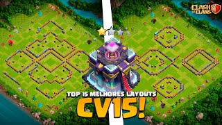Top 15 Layouts Indestrutíveis Para Cv15 Defenda Muito No Clash Of Clans