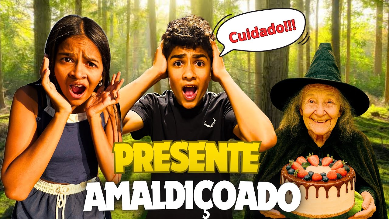 UM PRESENTE ESTRANHO FOI ENTREGUE NO RANCHO?!! * a velha quer nos pegar?! (Felipe e Duda)