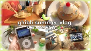 living a soft Ghibli life 🍀 whimsical pancakes & clover iPod | quiet life vlog screenshot 4