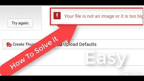 How To Fix Error 