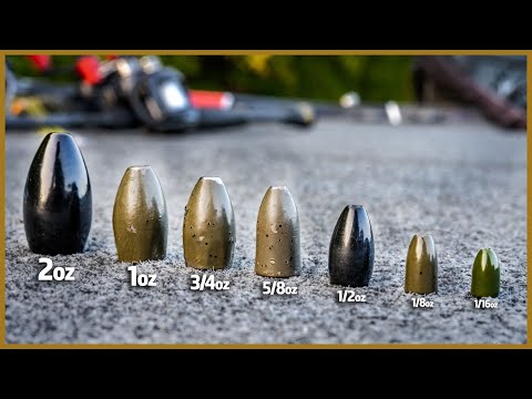 When To Use Weights For Bass Fishing (Texas Rig Tips) 