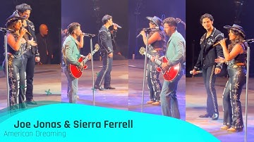 Jonas Brothers (Joe Jonas) & Sierra Ferrell - American Dreaming in Nashville 2025 #livepreformance