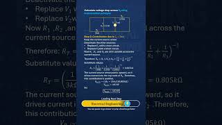 Superposition Theorem Made Easy: Find R2 Voltage Drop Fast! #Shorts #CircuitAnalysis