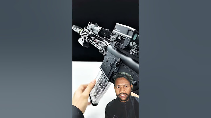 Carbon Fiber F4+Smoke Silencer. Who needs this forChristmas? #toys #gelblasters#airsoft