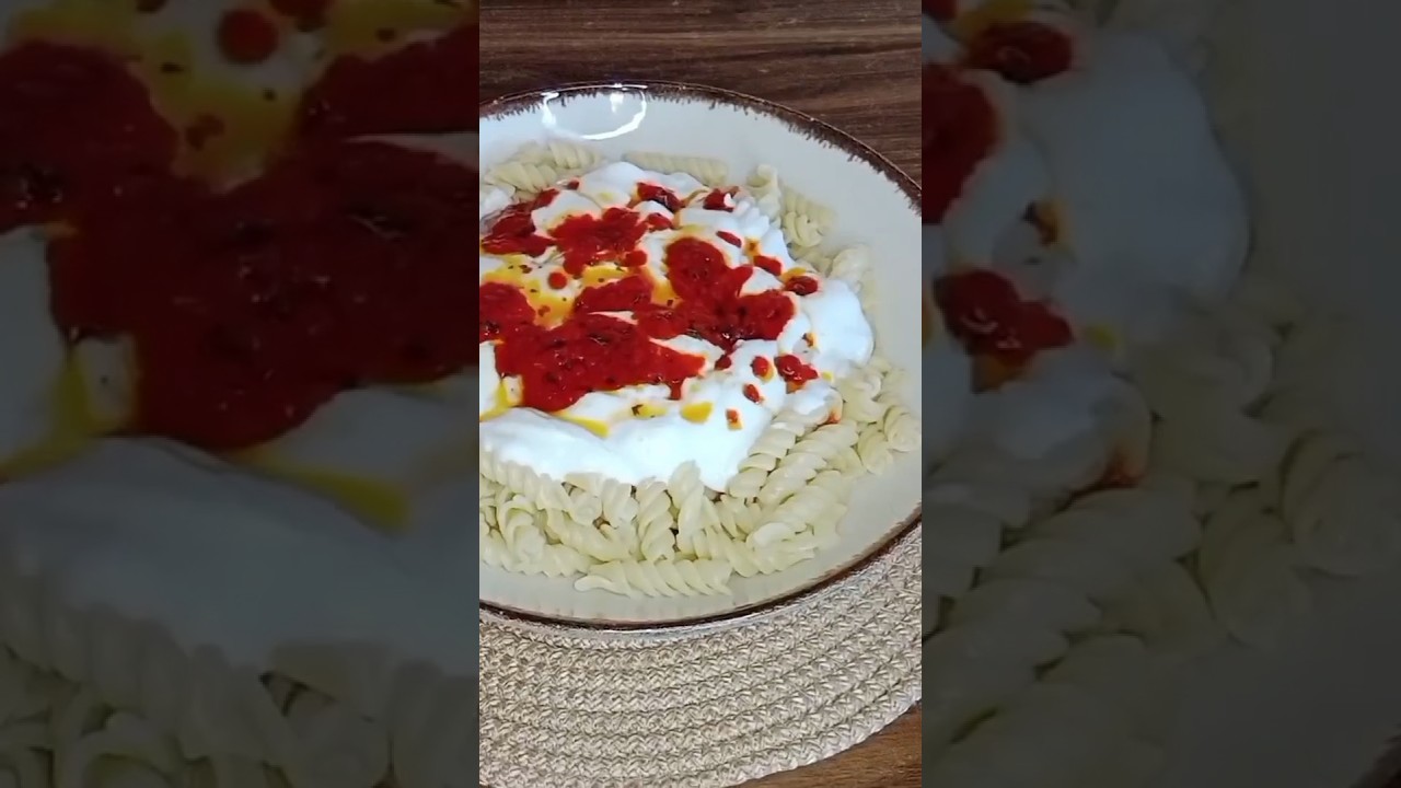 ???? Pratik Yoğurtlu Soslu Makarna ???? #yemektarifleri ???? Pratik Yoğurtlu Soslu Makarna ???? #yemektarifleri
