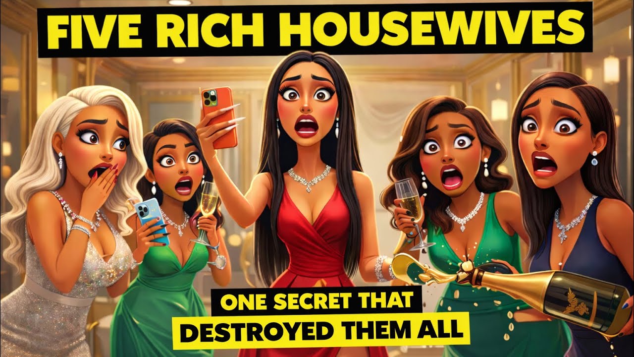 FIVE RICH HOUSEWIVES,ONE SECRET THET DESTROYED THEM ALL 