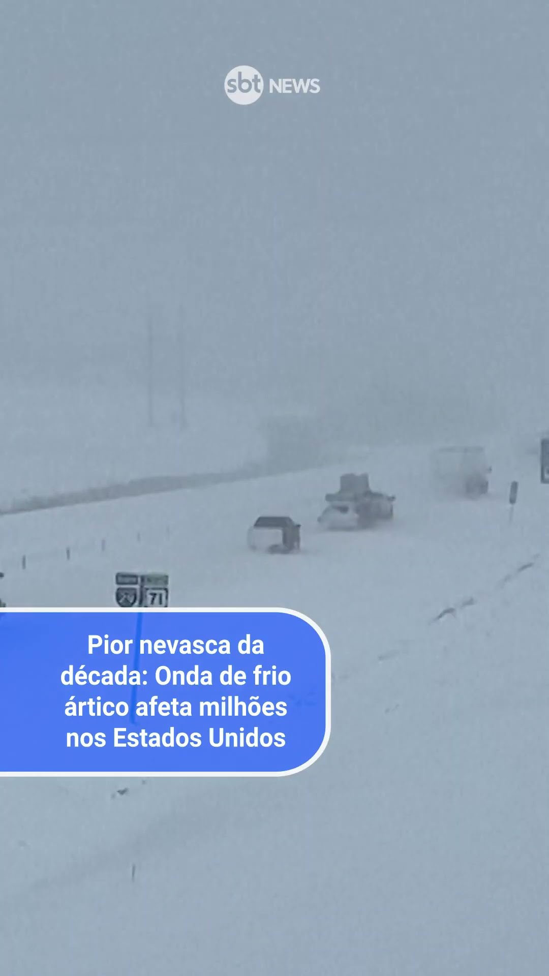 Onda de frio ártico afeta milhões nos Estados Unidos