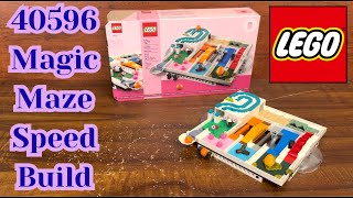 LEGO Limited Edition 40596 Magic Maze Time-lapse Speed Build
