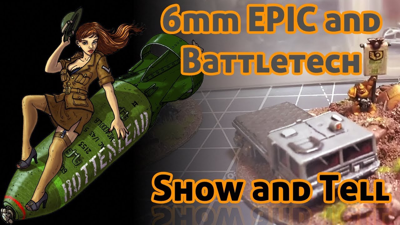 6mm EPIC, Battletech and GHQ miniatures