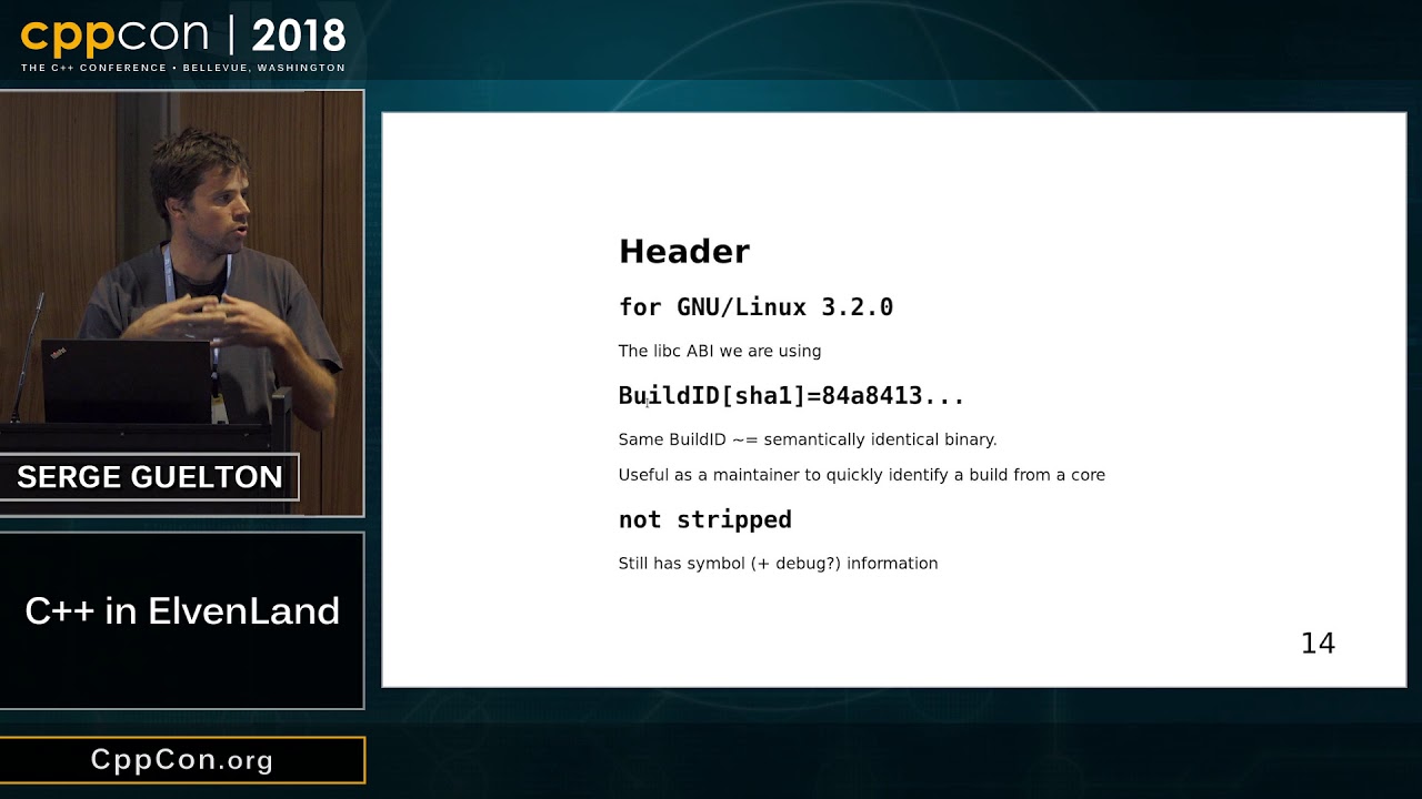 CppCon 2018: Serge Guelton “C++ in Elvenland” - YouTube