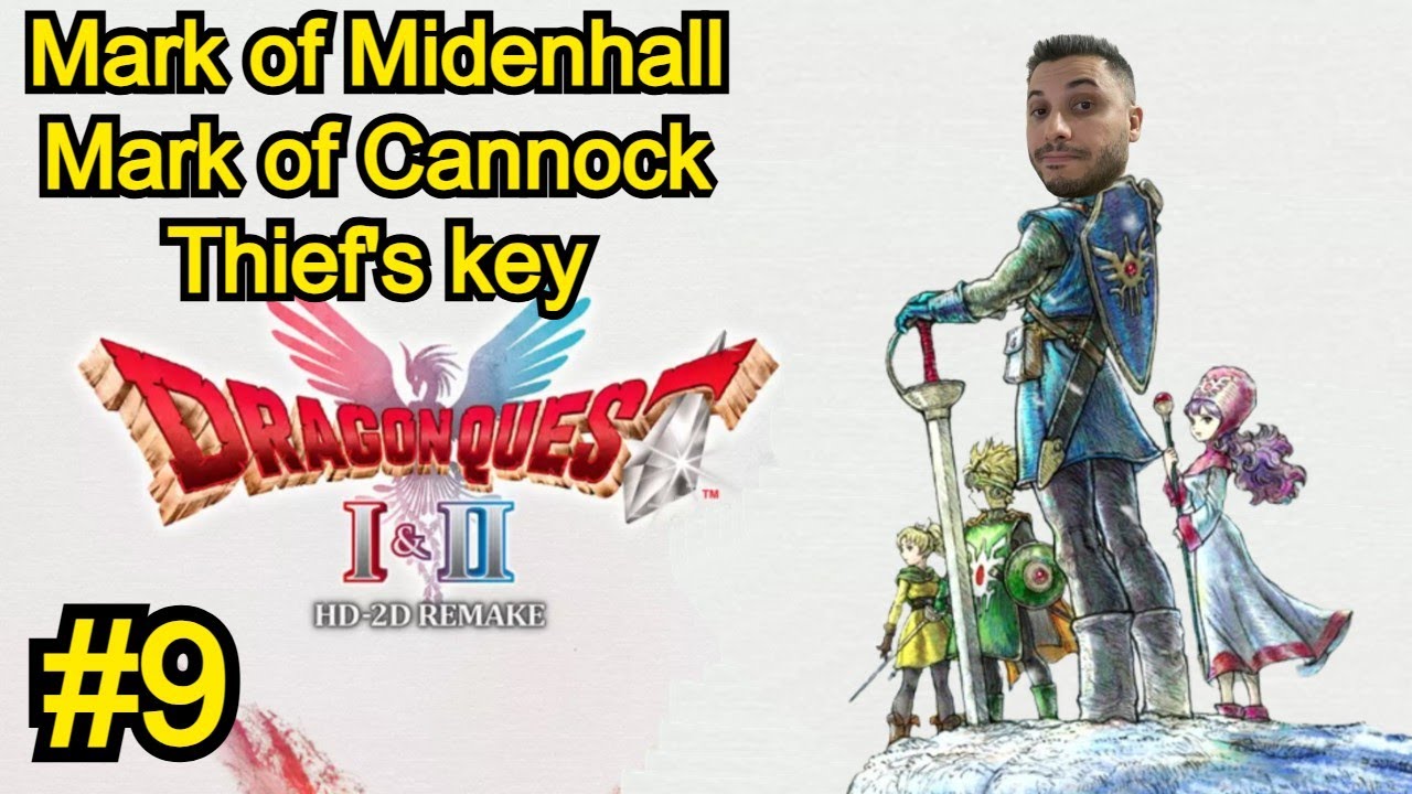 Dragon Quest II HD-2D Remake #9 Visit your three home kingdom and continue your journey. Thief's key