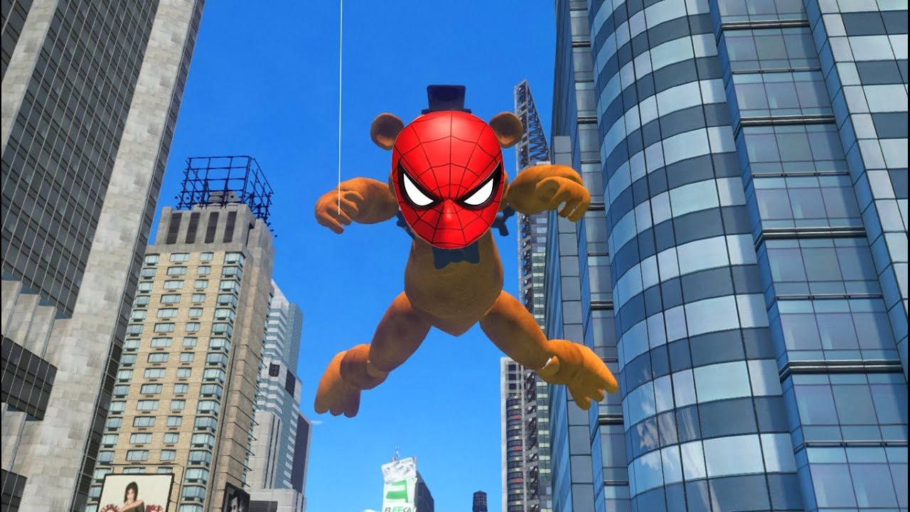 ANIMATRONICS WITH SPIDERMAN POWERS! (GTA FNAF Mods Funny Moments) funny moments in soccer